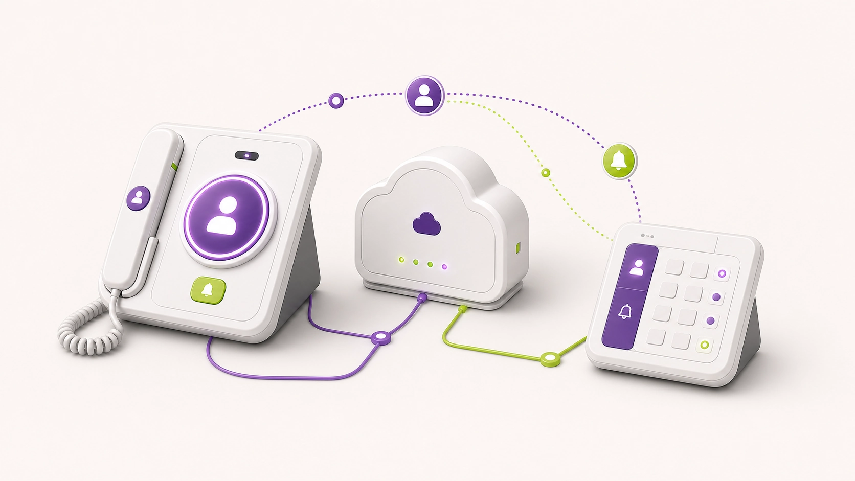 Centralita IP conectada a servicios cloud