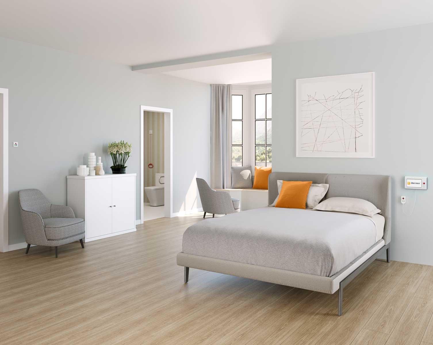 Habitación asistencial Ibernex